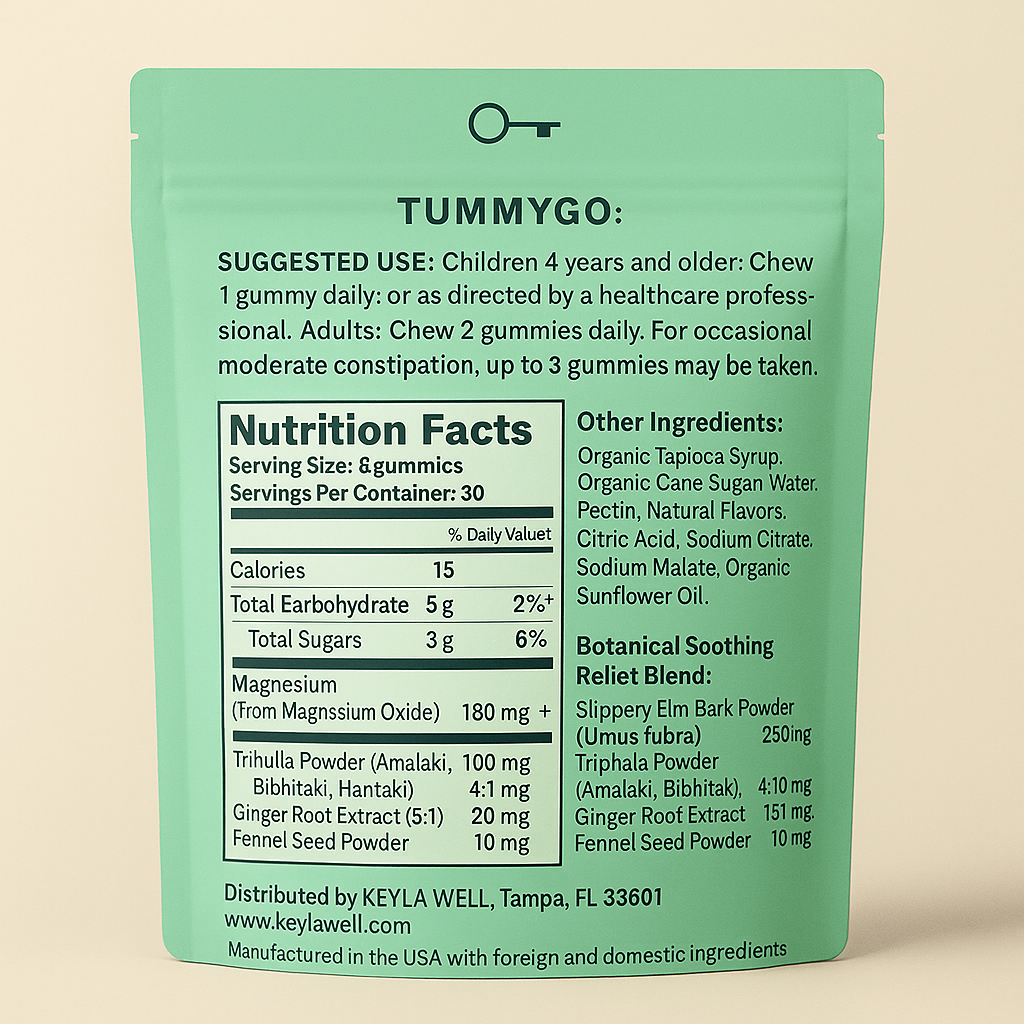 TummyGo™ – Daily Digestive Relief Support Gummies,